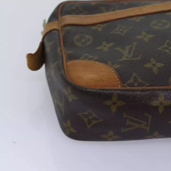 LOUIS VUITTON Monogram Compiegne 28 Clutch Bag M51845 LV Auth 74302 - Picture 7 of 12